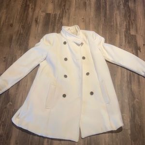 Cream winter coat